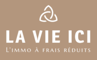 Logo La Vie Ici Immobilier - Honoraires 3% et prestations Premium à Auray