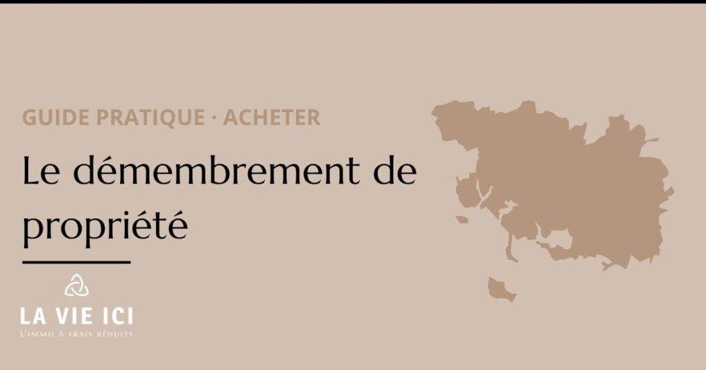 Démembrement de propriété - usufruit et nue-propriété - guide LA VIE ICI Immobilier Auray
